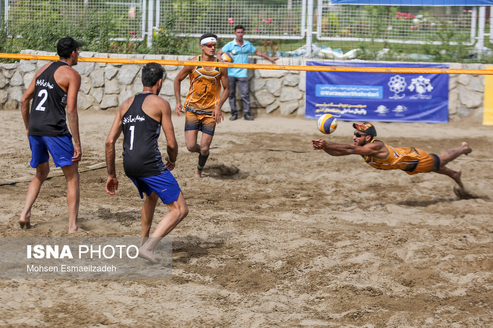 هفته یازدهم لیگ برتر والیبال ساحلی ـ مشهد
