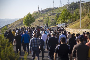 کوهپیمایی به مناسبت سالگرد سفر رهبری به کردستان