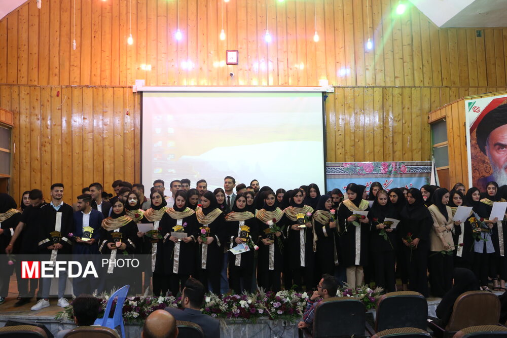 گزارش تصویری ۲/ برگزاری جشن فارغ التحصیلی دانشجویان ورودی ۱۳۹۸