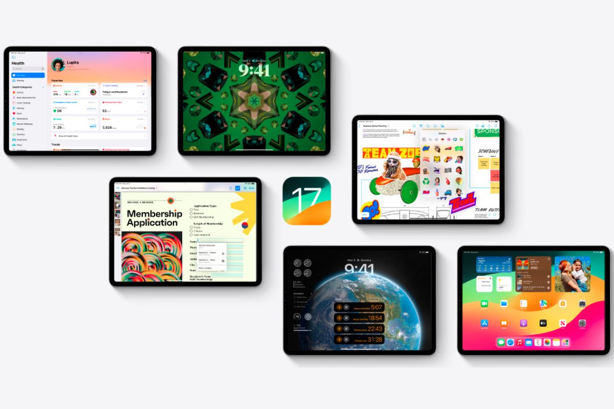 این تبلت‌های اپل آپدیت iPadOS 17 را دریافت خواهند کرد