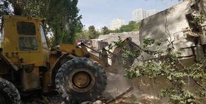 ساخت و سازهای غیرمجاز رود دره تهران تخریب شد