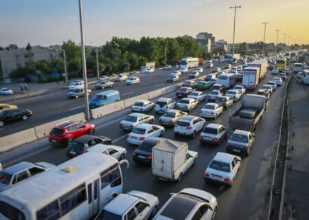 ترافیک سنگین در آزادراه‌های البرز