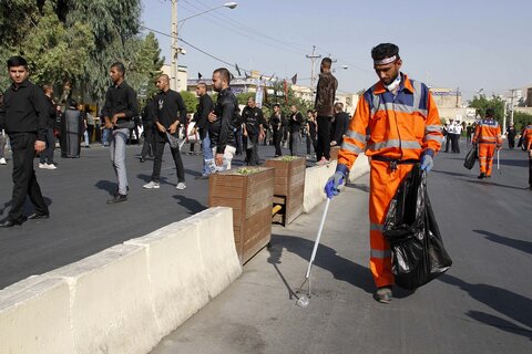 پویش «پاکبان محرم» مشارکت شهروندی را برای حفظ پاکیزگی شهری بسیج کرد