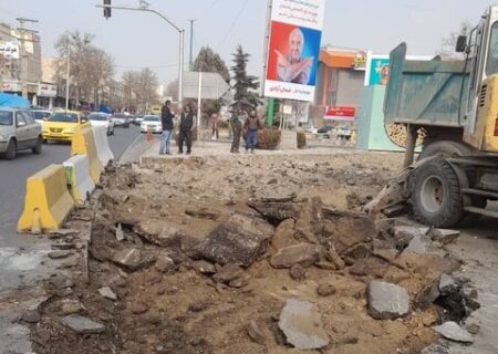 بهبود ایمنی و روان‌سازی ترافیک با اصلاح هندسی دوربرگردان بلوار چمران