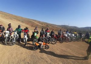 رالی‌تور موتورتریل‌سواران البرزی در ارتفاعات برغان‌ + تصاویر