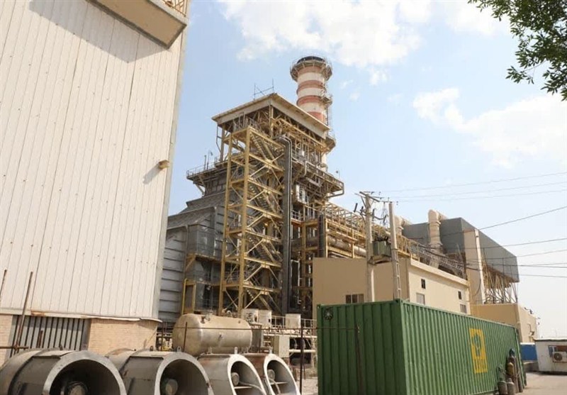 افزایش ۲۰۳ مگاواتی ظرفیت تولید پایدار برق نیروگاه آبادان