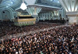 حضور ۳۵۰۰ زائر فردیسی در مرقد مطهر امام خمینی (ره)