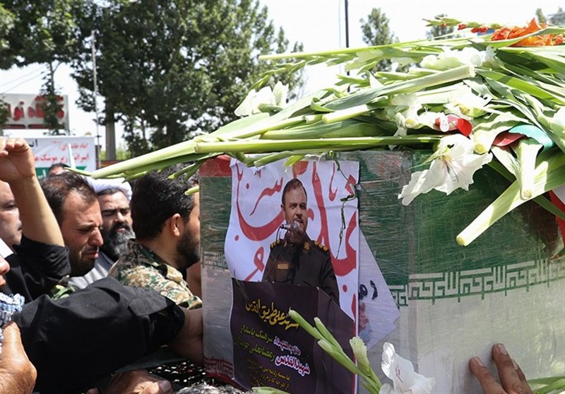 شهید رمضانعلی چوبداری در البرز تشییع شد