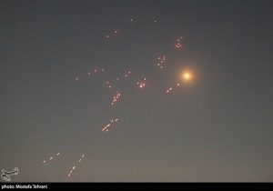 غرش شبکه پدافندی ایران علیه اهداف متخاصم‌/انهدام هواگرد+فیلم