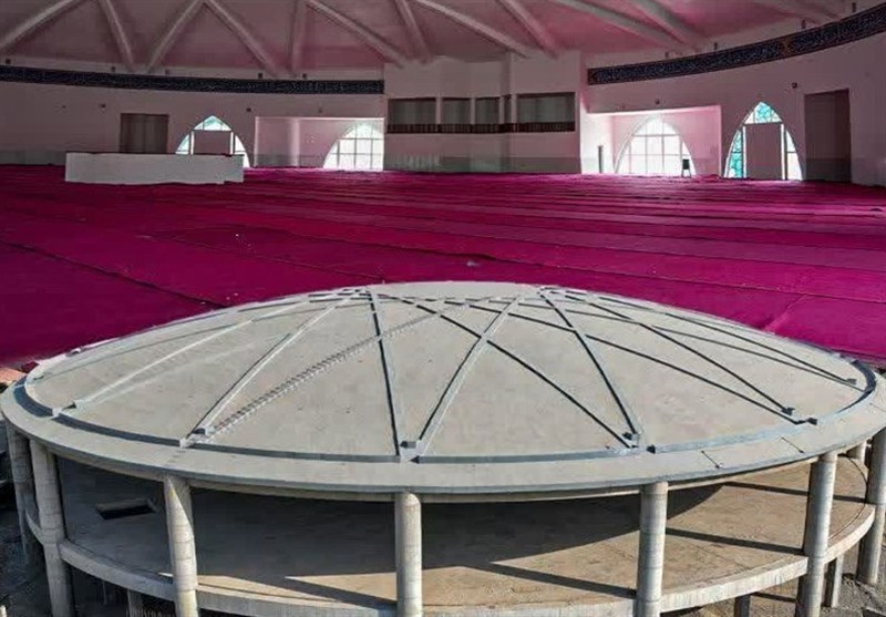 شبستان مصلای بزرگ امام خمینی(ره) فردیس به بهره‌برداری رسید