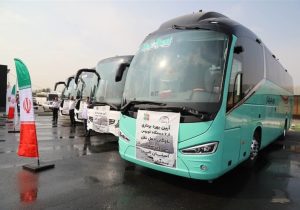 ورود ۷ دستگاه اتوبوس به ناوگان حمل و نقل مسافری البرز