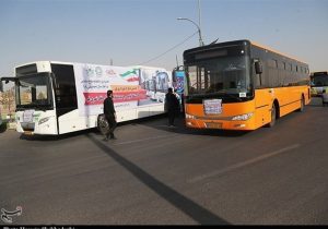 جابجایی بیش از ۷ هزار زائر اربعین از البرز به مرزهای کشور