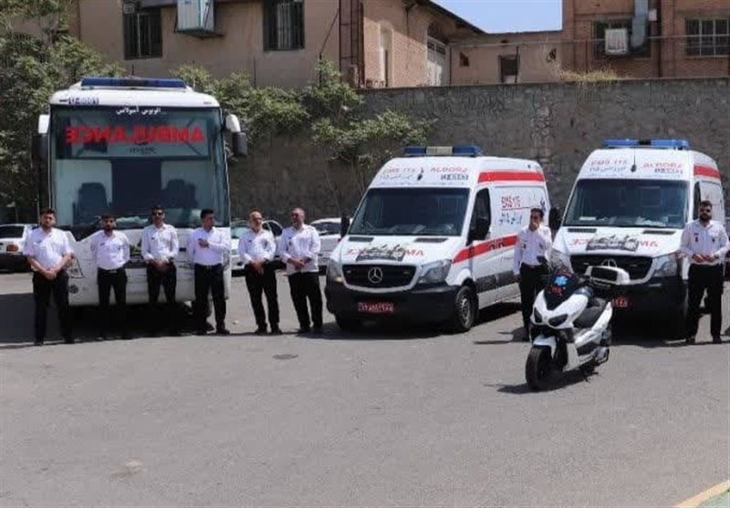 پای دل در مسیر کربلا؛ کاروان سلامت البرز راهی خدمت به زائران اربعین شد