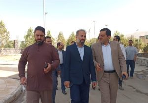 آماده‌سازی ورزشگاه انقلاب کرج برای میزبانی موقت کنگره شهدا