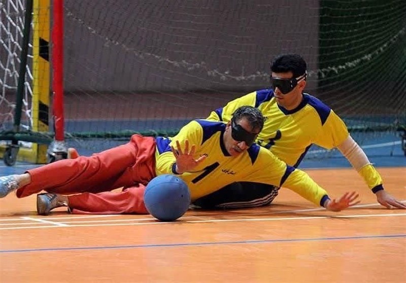 نابینایان البرز در حسرت سالن/ گلبال در رینگ بوکس