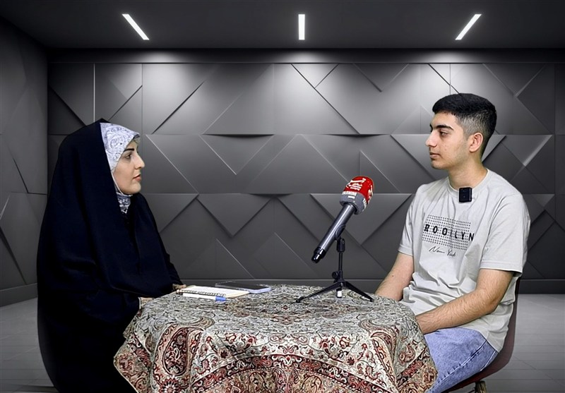 گفتوگوی تسنیم با رتبه ۲ کنکور ریاضی/ جنگ ۱۲ روزه سخت بود/ به دانشگاه شریف میروم+فیلم