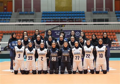 صعود تاریخی تیم والیبال بانوان آرکا البرز به لیگ برتر والیبال بانوان کشور