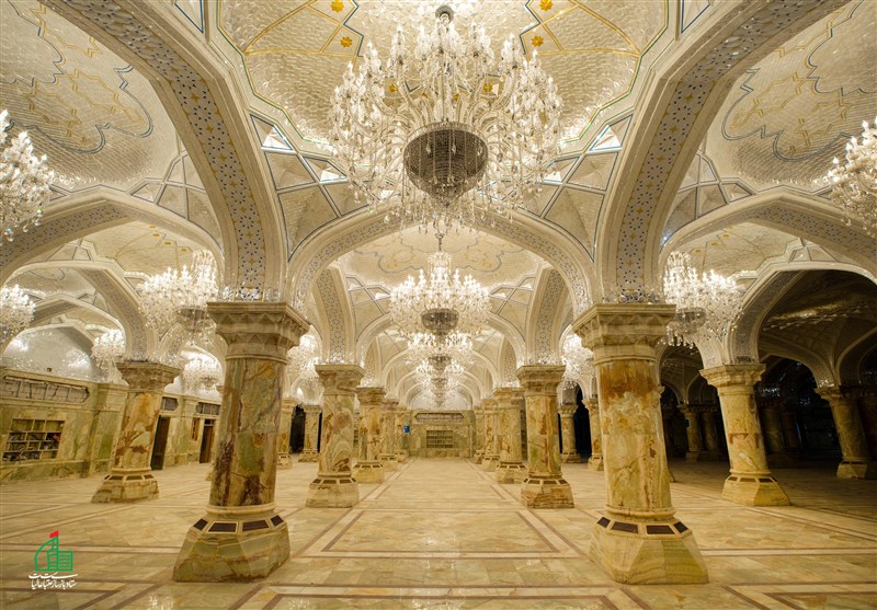 جلوه‌ای فاخر از هنر ایرانی در حرم امام علی(ع)