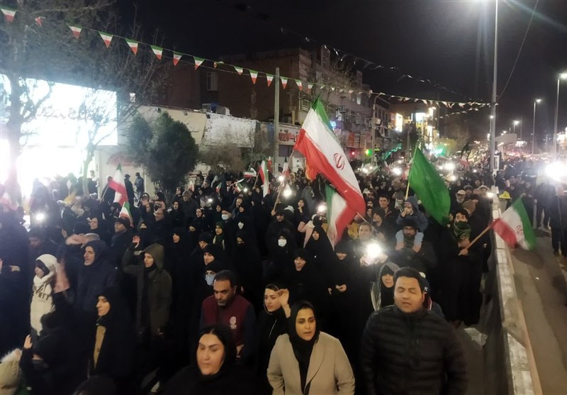 طنین «فان حزبالله هم الغالبون» در آسمان داغدار کرج